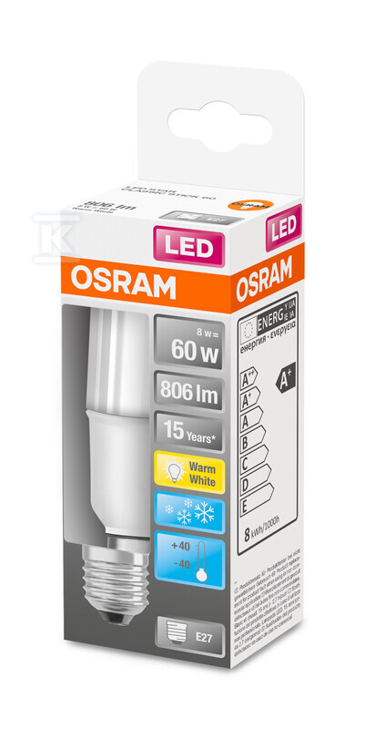 Lampa LED STAR STICK FR 60 8W 827 - 4058075059153