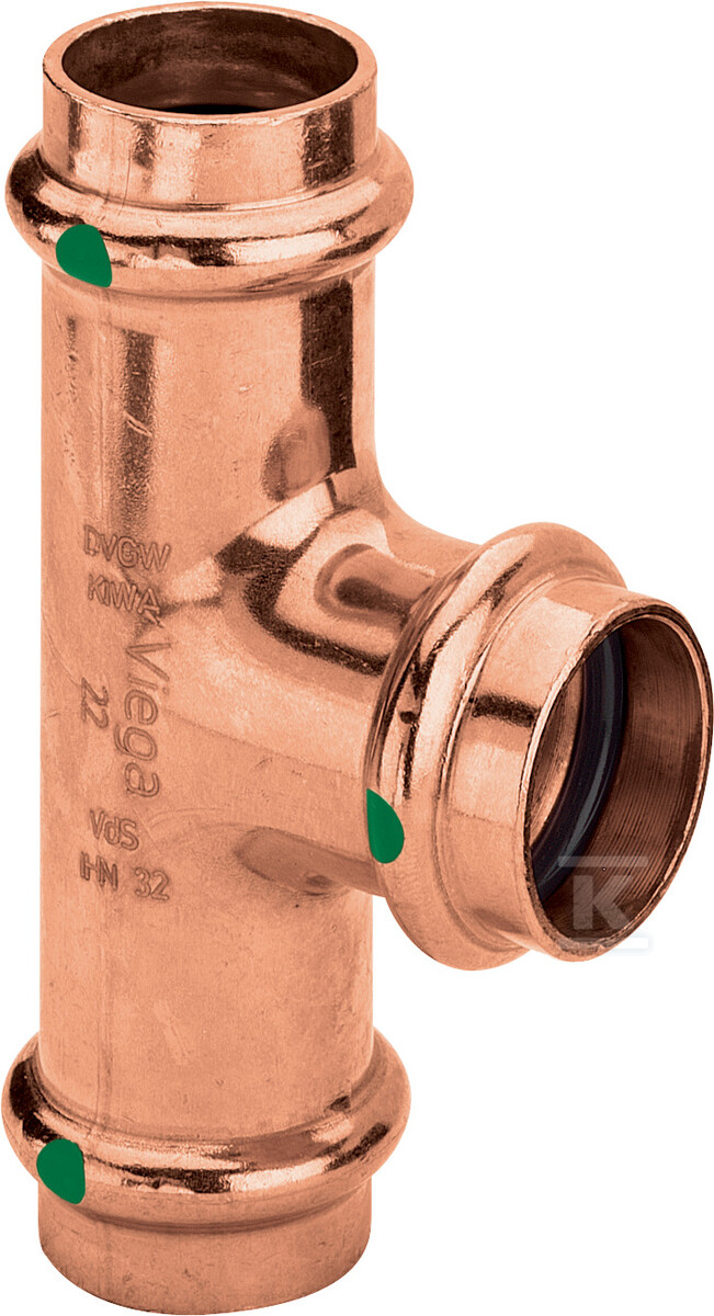 Трійник SC 18 x 15 x 18 мідний / - 291938