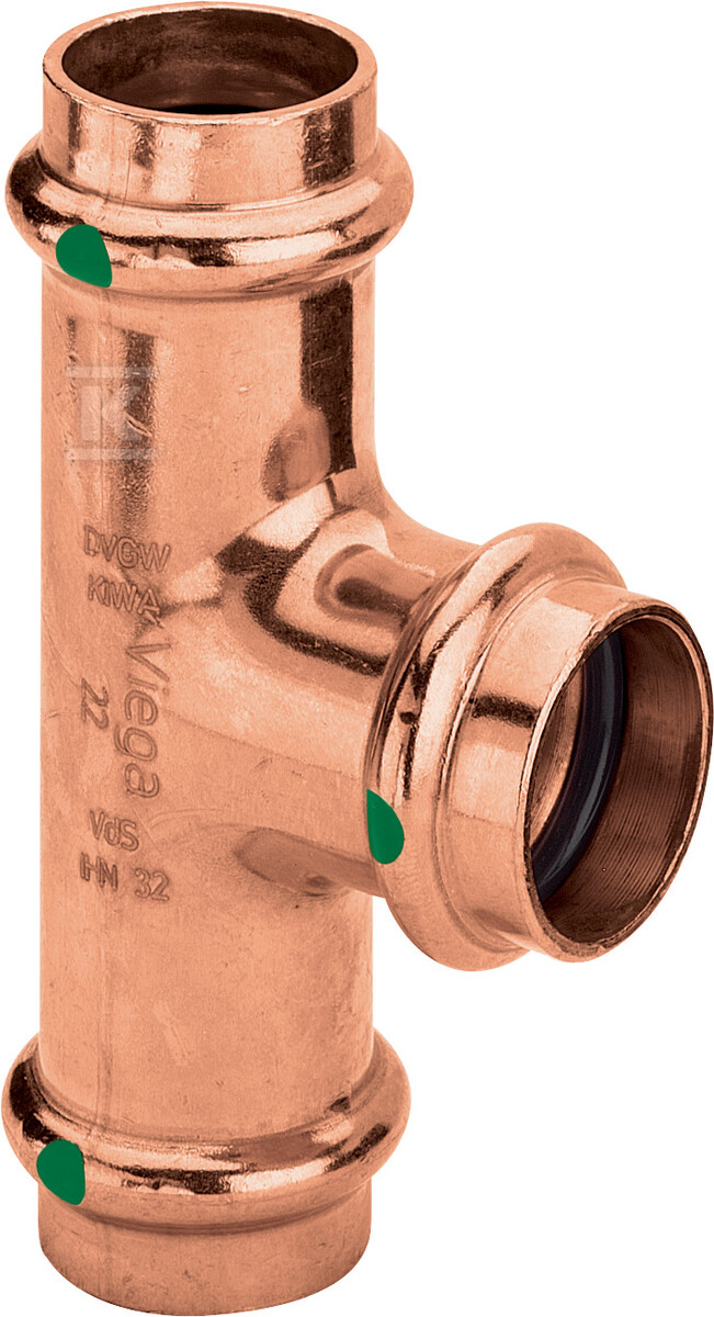 Трійник SC 54 x 22 x 54 мідний / - 324919