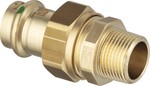 Dwuzłączka z SC 12 x 1/2" brąz / błyszcząca, model 2265