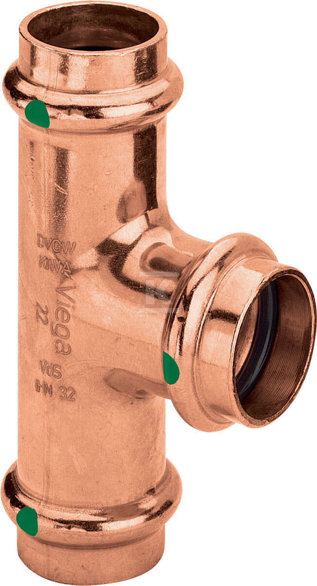 Т-подібна частина SC 28 x 18 x 22 мідь - 324858