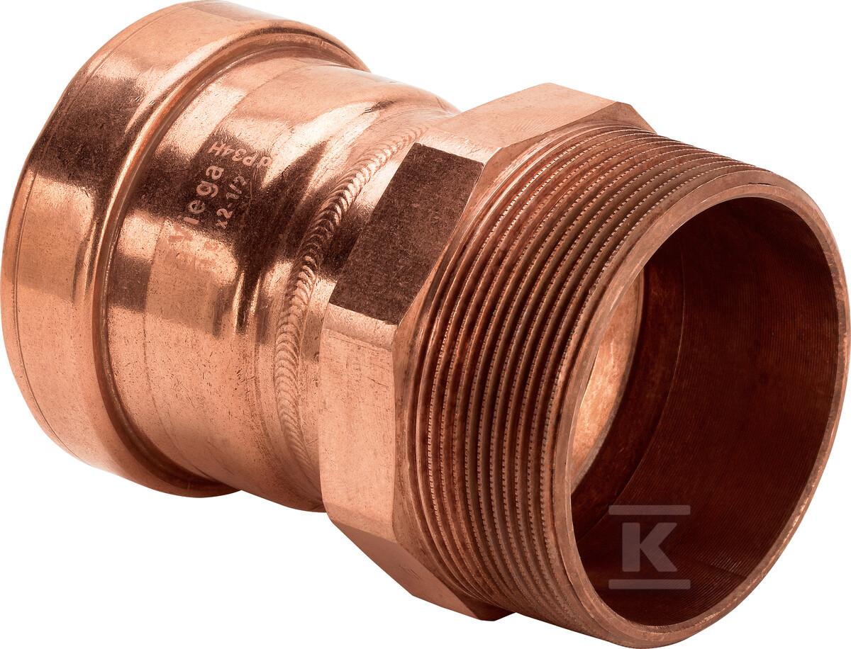 Перехідна деталь SC 88,9 x 3 мідь / - 534141