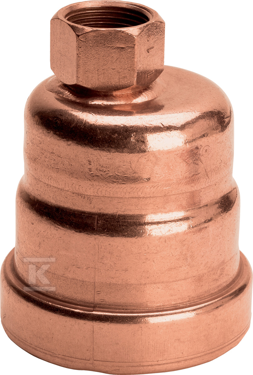 Кришка закриваюча 76,1 x 3/4" мідь / - 534165