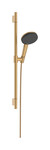 Zestaw prysznicowy 125 3 strumieniowy EcoSmart z drążkiem Unica S Puro 65 cm Raindance Alive Select S brąz Szczotkowany