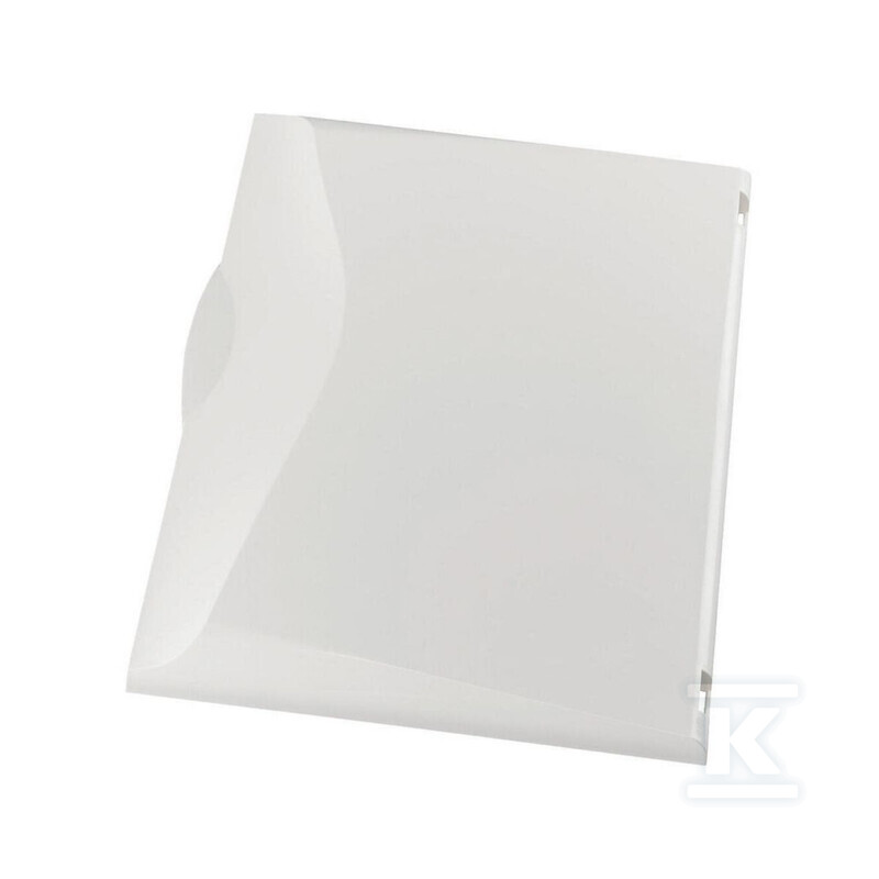 Porta branca de plástico BCZ-A-TW-4/52 - 101577