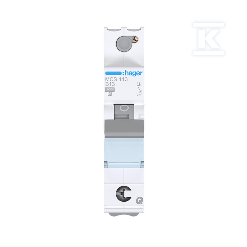 Автоматичний вимикач Icn=6000A 1P C 13A - MCS113