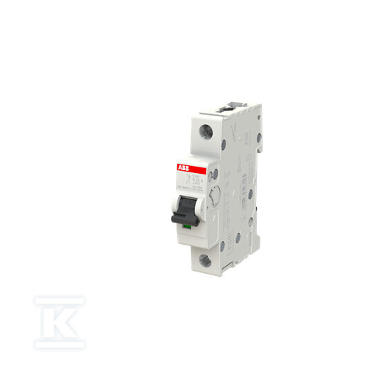Overcurrent circuit breaker, 1P, K - 2CDS251001R0517