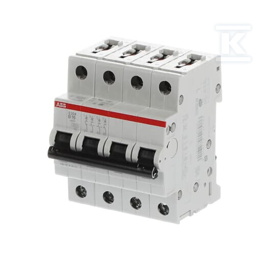 Disjunctor modular, 4P, caracteristică - 2CDS254001R0165
