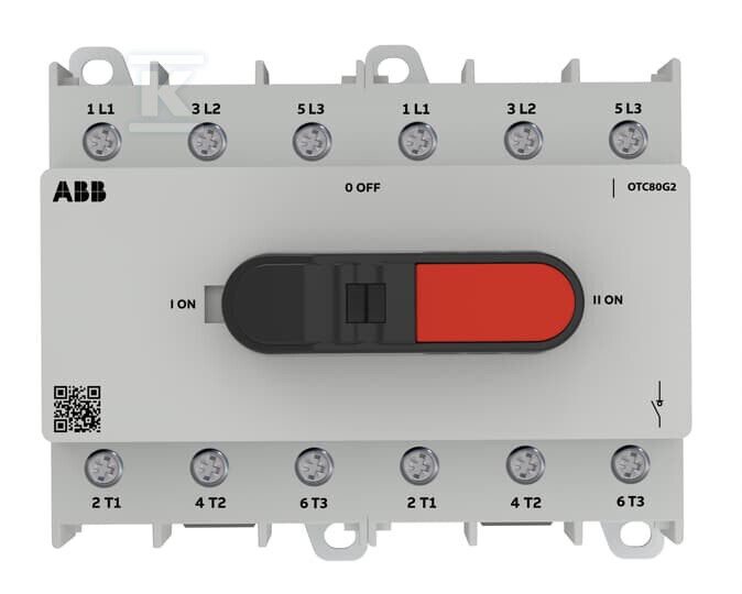 Перемикач OTC80G2-3BS 80A, 3P, розмір - 1SCA162737R1001