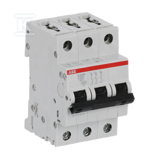 Interruttore magnetotermico, 3P, - 2CDS273001R0504