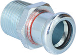 Connector with GZ KAN-therm Steel - 15 x R1/2