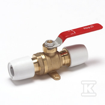 Brass ball valve 22 PN10 NG - 3030725