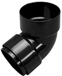 Double socket 90x90/88 elbow, PVC - 3024046