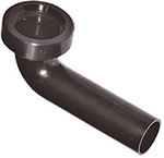 Connection elbow for Quickstream groove female thread 40x2.5 "