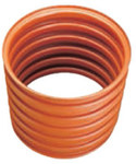 PP pipe 600x2000mm SN4 without socket, corrugated shaft (for Tegra 600 manholes)