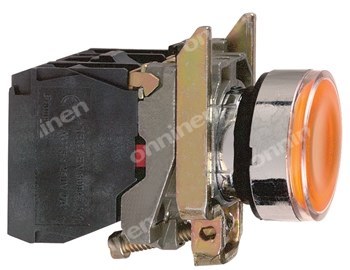 Przycisk kryty podświetlany LED, NO+NZ, - XB4BW35B5