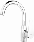 ALGEO Washbasin mixer, standing swivel, chrome