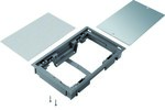 Pokrywa pełna płytki montaż E04 147X247 8 mm stal szary PA, TEHALIT.VE-EE