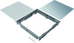 Pokrywa pełna płytki montaż Q08 294X294 12 mm stal szary PA, TEHALIT.VE-EE