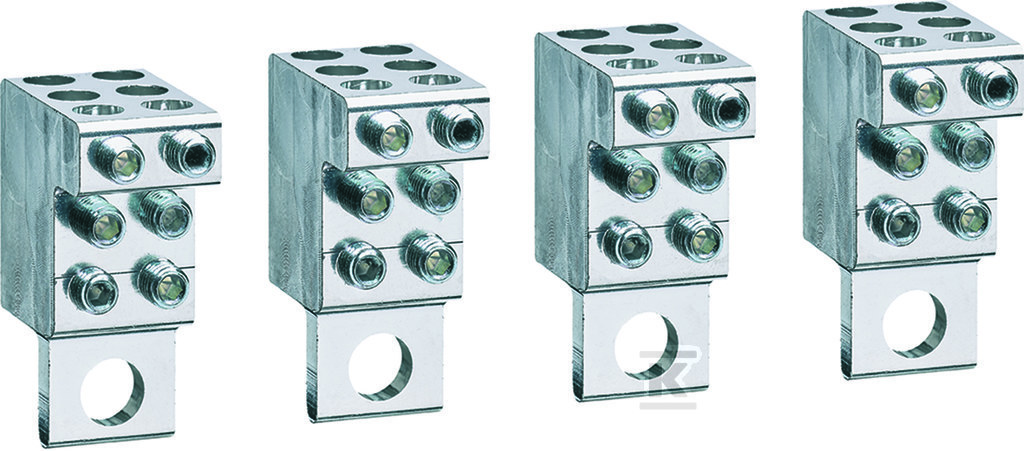 Zaciski P160 Cu/Al 4P 6x4-25 mm - HYS156H