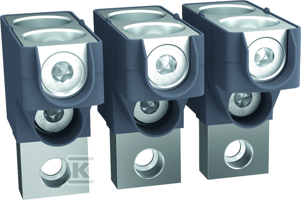 Zaciski klatkowe x630/P630 Cu/Al 3P - HYW007H