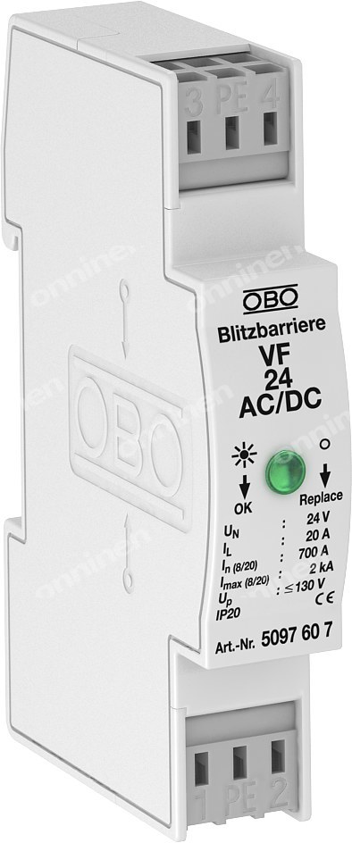 Bleskosvorka 24V typ VF24-AC/DC - 5097607