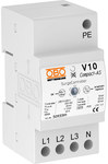 Ogranicznik przepięć 4p, Typ 2+3 (kl. C+D) typ V10 COMPACT-AS