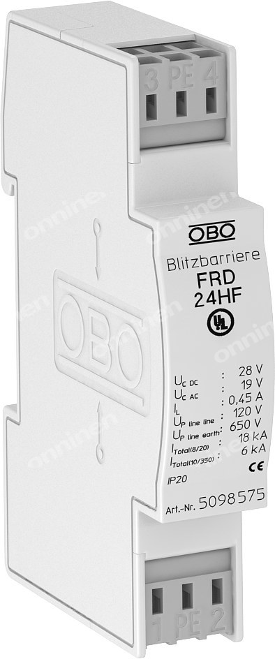 Bariera odgromowa 24V typ FRD 24 HF - 5098575