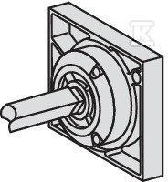 Rotary drive side INS and INV250 black - 31057