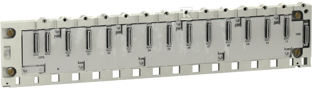 Płyta typu Rack, 12 otworów,montaż - BMXXBP1200