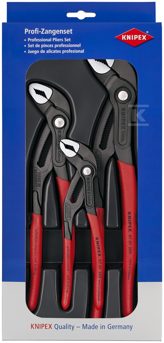 Набір плоскогубців KNIPEX 00 20 09 V02 - 00 20 09 V02