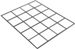 Siatka z drutu stalowego NET 3 mm - Raster 150x150 mm