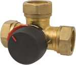 Zawór mieszający VRG133, 3-drogowy, dn20, KVS 4, 22mm CPF