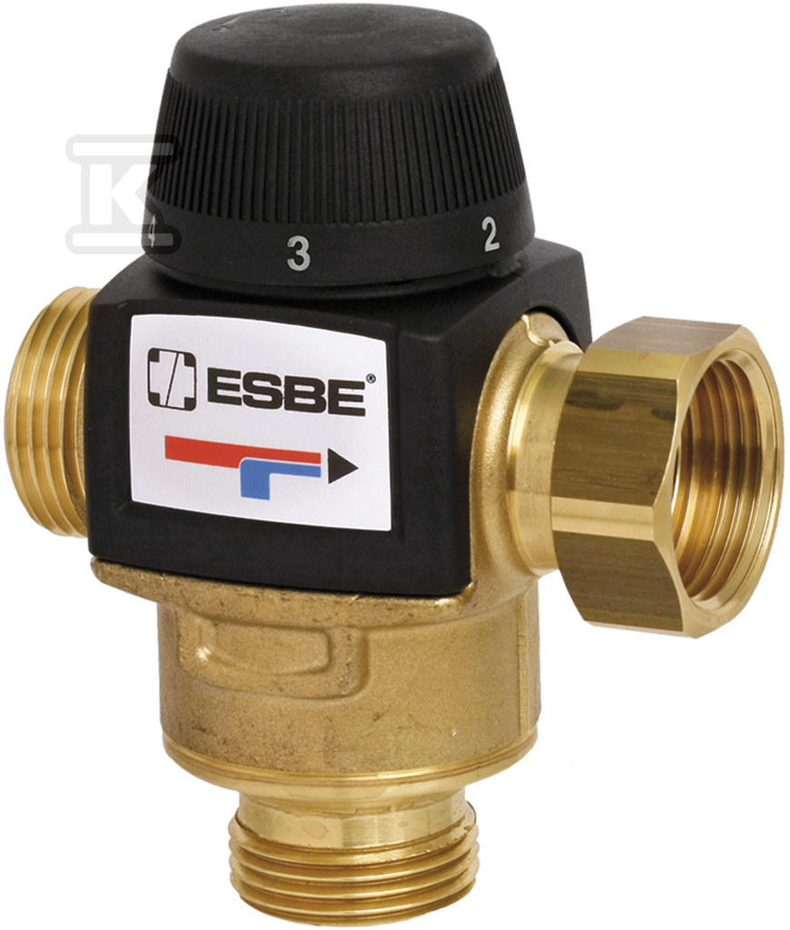 Termostatyczny zawór mieszający ESBE - 31702400