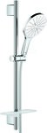 Rainshower SmartActive 150 Set with 600 mm shower bar, 3 jets, moon white