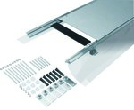Kanał współpoziomy boczna folia ochronna BKF 400x(105-150) mm stal, TEHALIT.BK