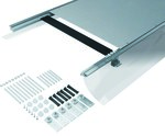 Kanał współpoziomy boczna folia ochronna BKF 600x(145-190) mm stal, TEHALIT.BK
