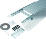 Kanał współpoziomy boczna folia ochronna BKFD 300x(145-190) mm stal, TEHALIT.BK