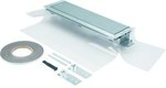 Końcówka kanału boczna folia ochronna BKFD 400x(105-150) mm stal, TEHALIT.BK