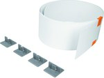 Przegroda wysokość 93 mm,  2m PS BK, TEHALIT.BK