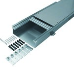 Kanał współpoziomy wanna stalowa BKW 300x(80-120) mm stal, TEHALIT.BK