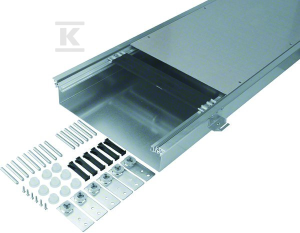 Kanał współpoziomy wanna stalowa BKW - BKW400080