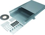 Kanał współpoziomy wanna stalowa BKWD 400x(80-120) mm stal, TEHALIT.BK