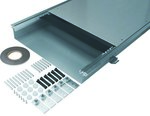Kanał współpoziomy wanna stalowa BKWD 600x(70-110) mm stal, TEHALIT.BK