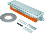 Końcówka kanału wanna stalowa BKWD 400x(90-130) mm stal, TEHALIT.BK