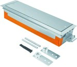 Końcówka kanału wanna stalowa BKW 400x(80-120) mm stal, TEHALIT.BK