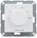 Electronic temperature controller BTR230 (20) wired, flush-mounted, daily, 230V, white, mounting to 55x55 frame