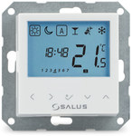 Digital temperature controller BTRP230 (50) wired, flush-mounted, weekly, 230V, white, mounting to frame 55x55