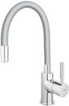 ZUMBA sink mixer, silver flexible spout, chrome