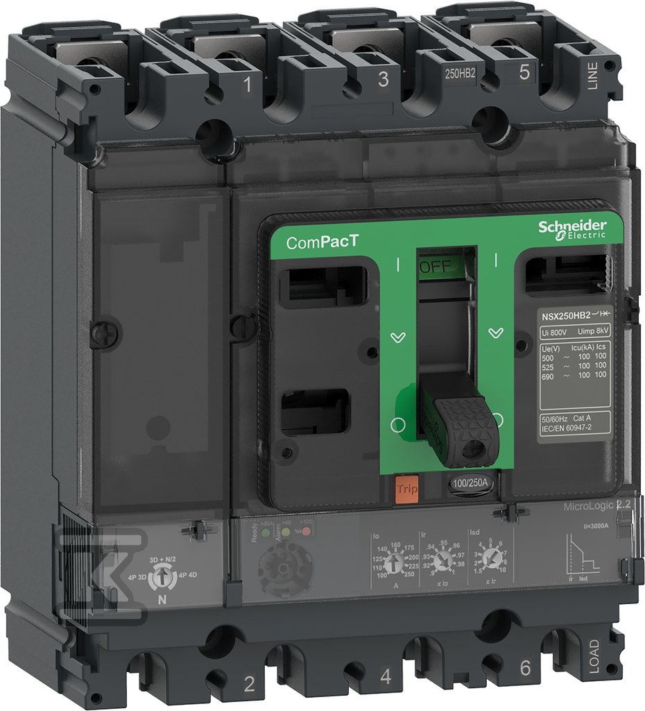 ComPacT NSX circuit breaker, 250B, - C16B42D160